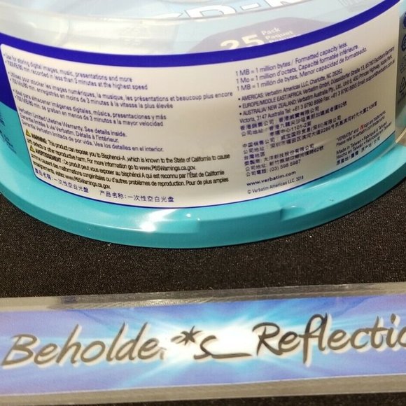 Verbatim 25 DISC CD-R 700 MB 80 MIN - New - Picture 3 of 3